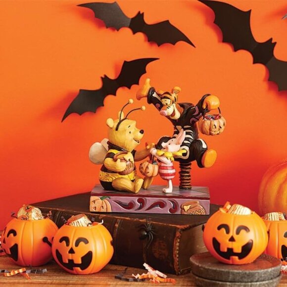 Disney Traditions by Jim Shore Winnie The Pooh and Friends Halloween Figurine - Picture 7 of 8